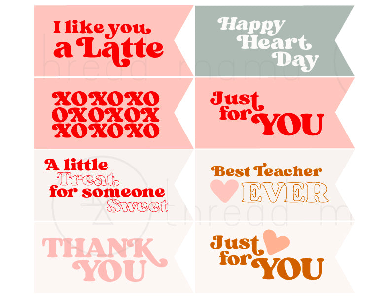 Valentine's Tags / Flags Collection #1