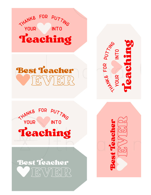 Valentine's Tags / Flags Collection #1