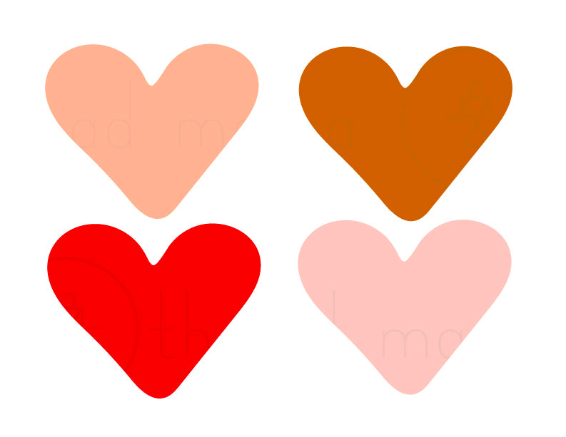 Valentine's Tags / Flags Collection #1