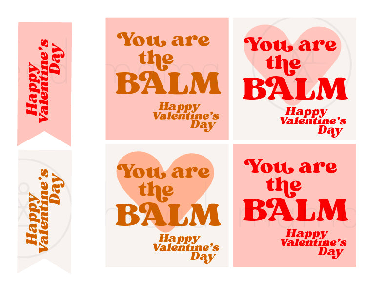 Valentine's Tags / Flags Collection #1