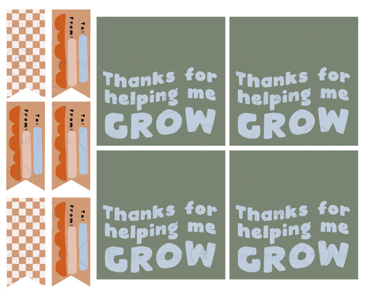 Teacher Appreciation Tags and Flags (Vol.2)