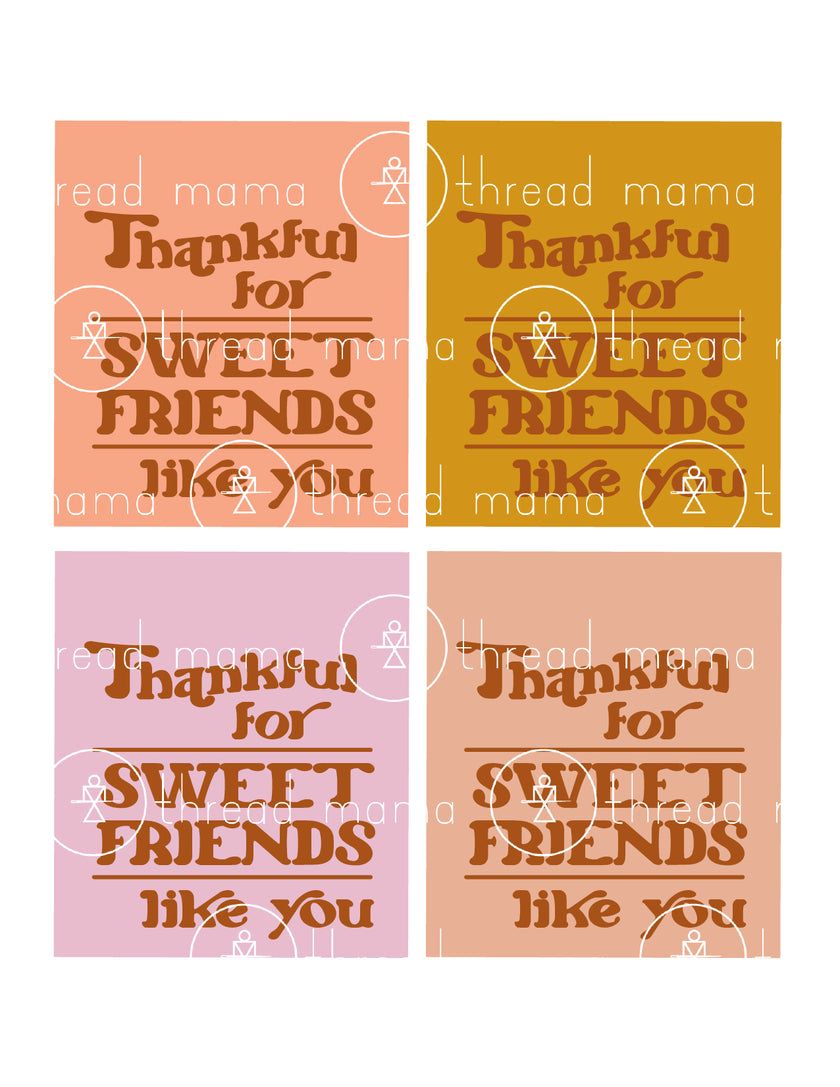 Thanksgiving Tags & Cookie Box Artwork - (Vol.2)