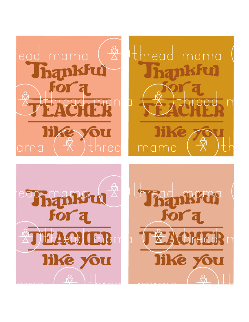 Thanksgiving Tags & Cookie Box Artwork - (Vol.2)