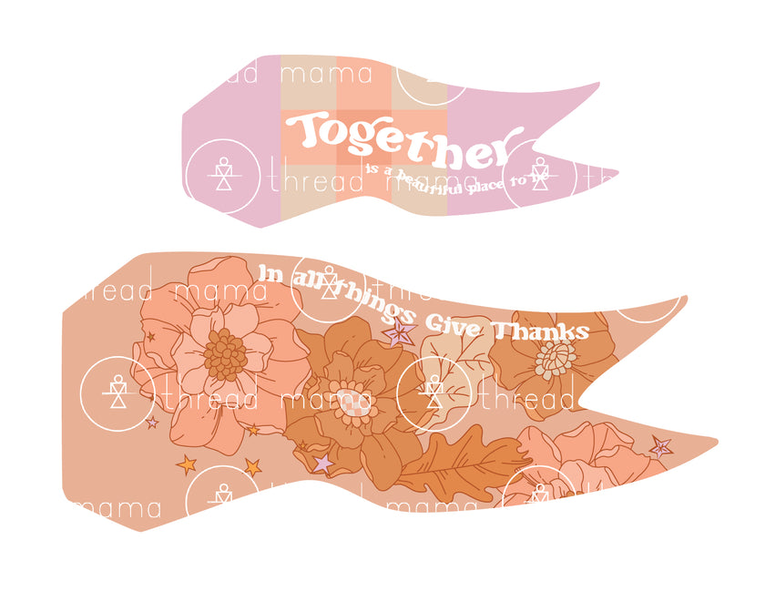 Thanksgiving Tags & Cookie Box Artwork - (Vol.2)