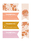 Thanksgiving Tags & Cookie Box Artwork - (Vol.2)
