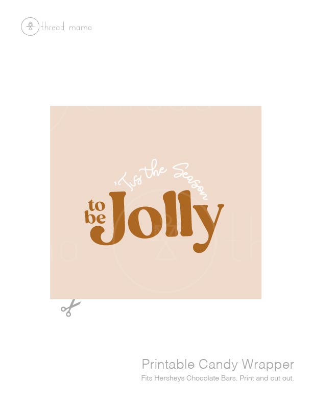 Christmas Candy Wrappers (Both Large and Small)