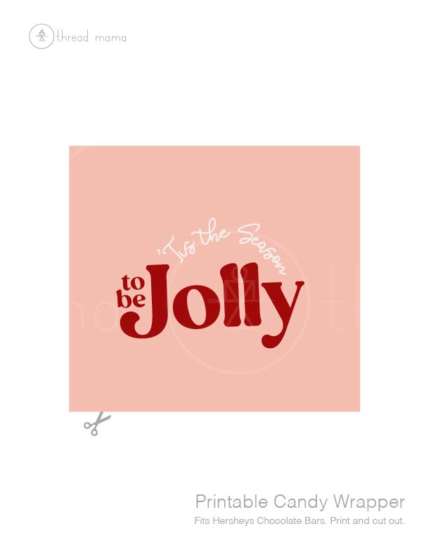 Christmas Candy Wrappers (Both Large and Small)