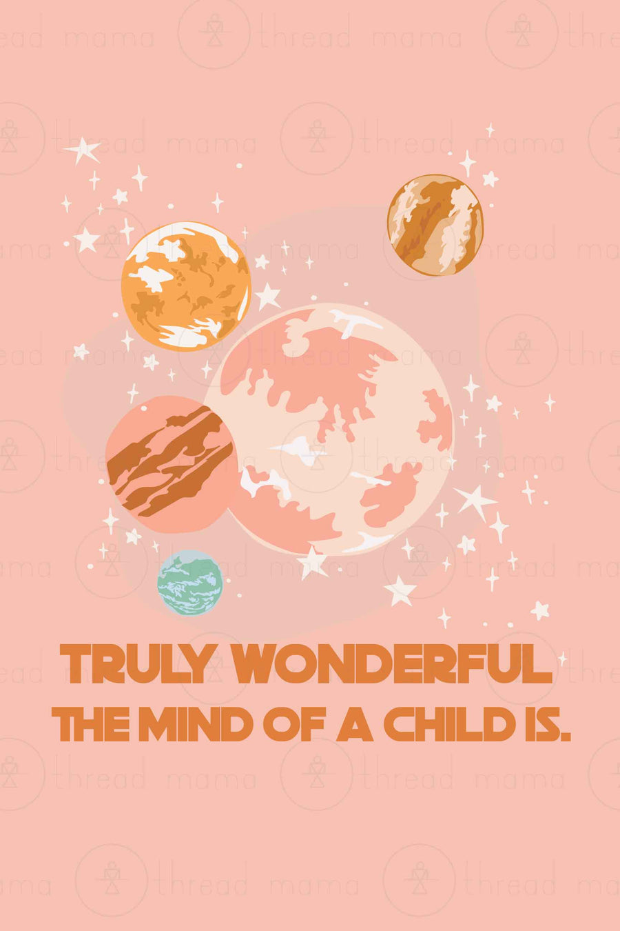 The Mind of a Child. (Printable Poster)