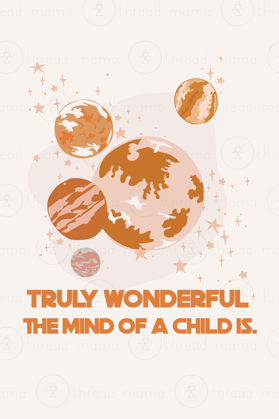 The Mind of a Child. (Printable Poster)