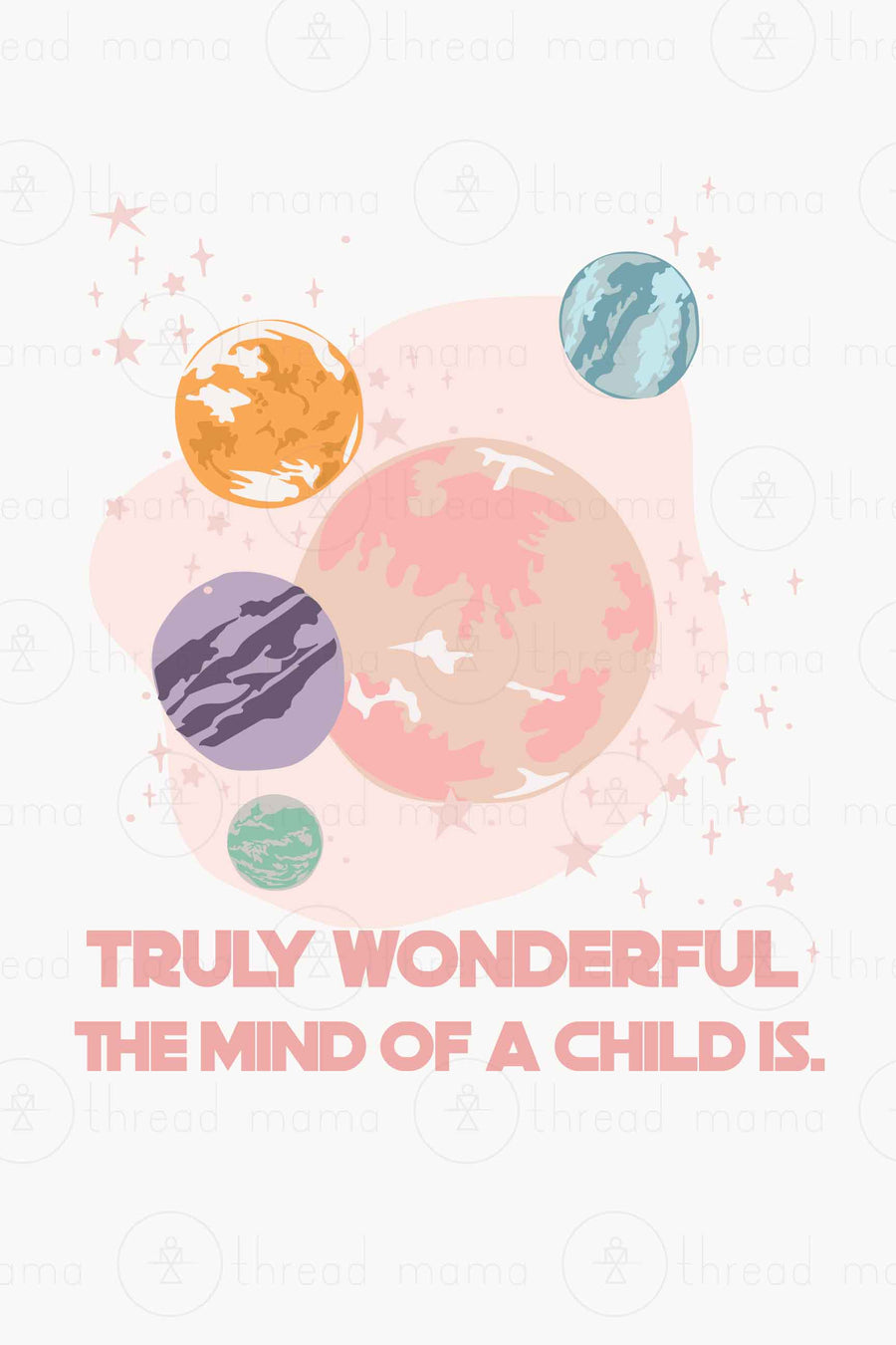 The Mind of a Child. (Printable Poster)