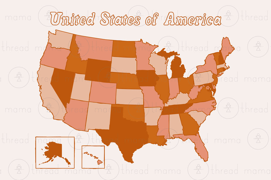USA Map (Set)