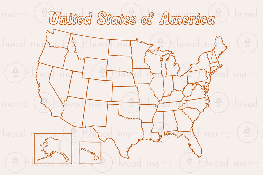 USA Map (Set)