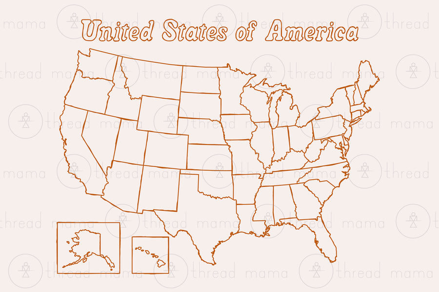 USA Map (Set)