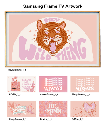 Valentine's Day - Frame TV Set (Vol.3)