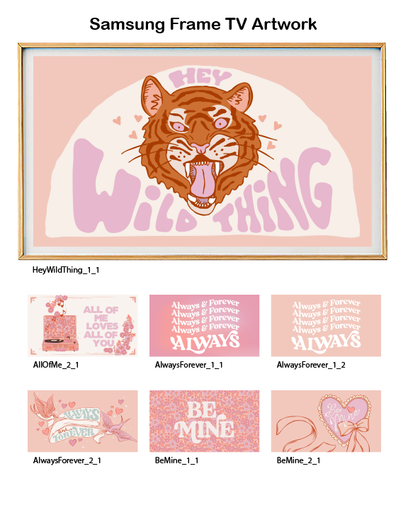 Valentine's Day - Frame TV Set (Vol.3)