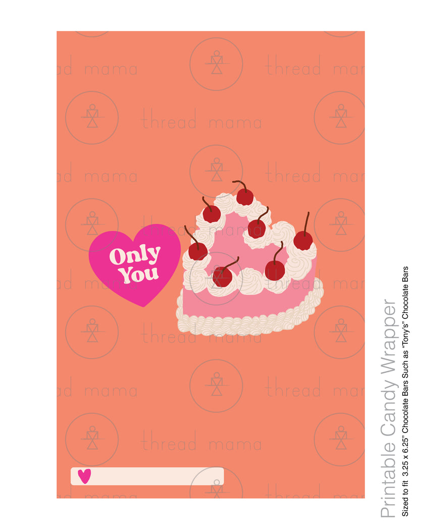 Valentine's Cakes Set - (Vol.4)