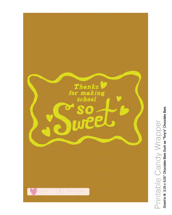 Valentine's Teacher Tags - (Vol.4)