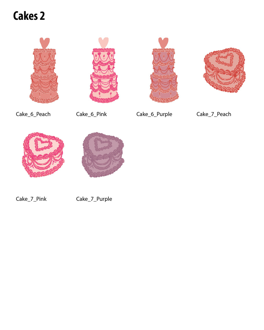 Valentine's (Vol.3) - Set (Graphic Elements)