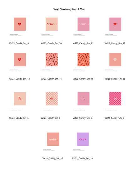 Miscellaneous Valentine's Tags / Wrappers