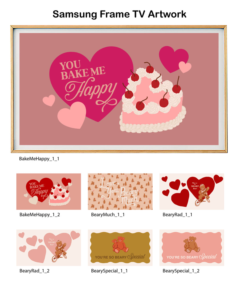Valentine's Day - Frame TV Set (Vol.3)
