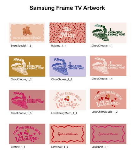 Valentine's Day - Frame TV Set (Vol.3)