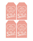 Valentine's Teacher Tags - (Vol.4)