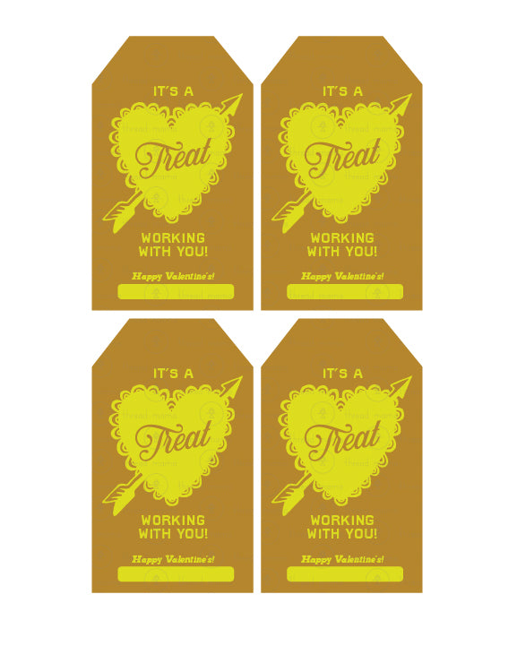 Valentine's Teacher Tags - (Vol.4)