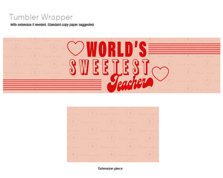 Valentine's Teacher Tags - (Vol.4)