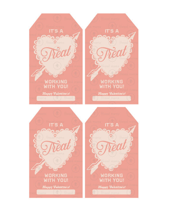 Valentine's Teacher Tags - (Vol.4)