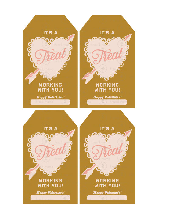 Valentine's Teacher Tags - (Vol.4)