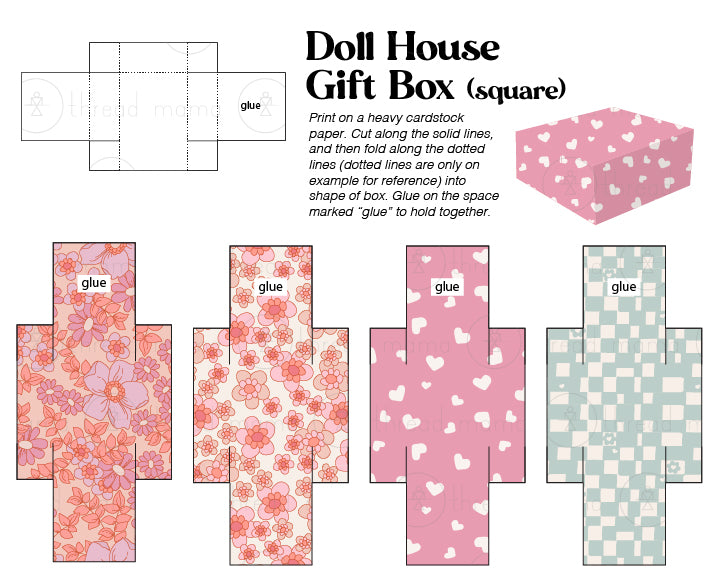Dollhouse Valentines (Vol. 3) Collection - Scale 1:12