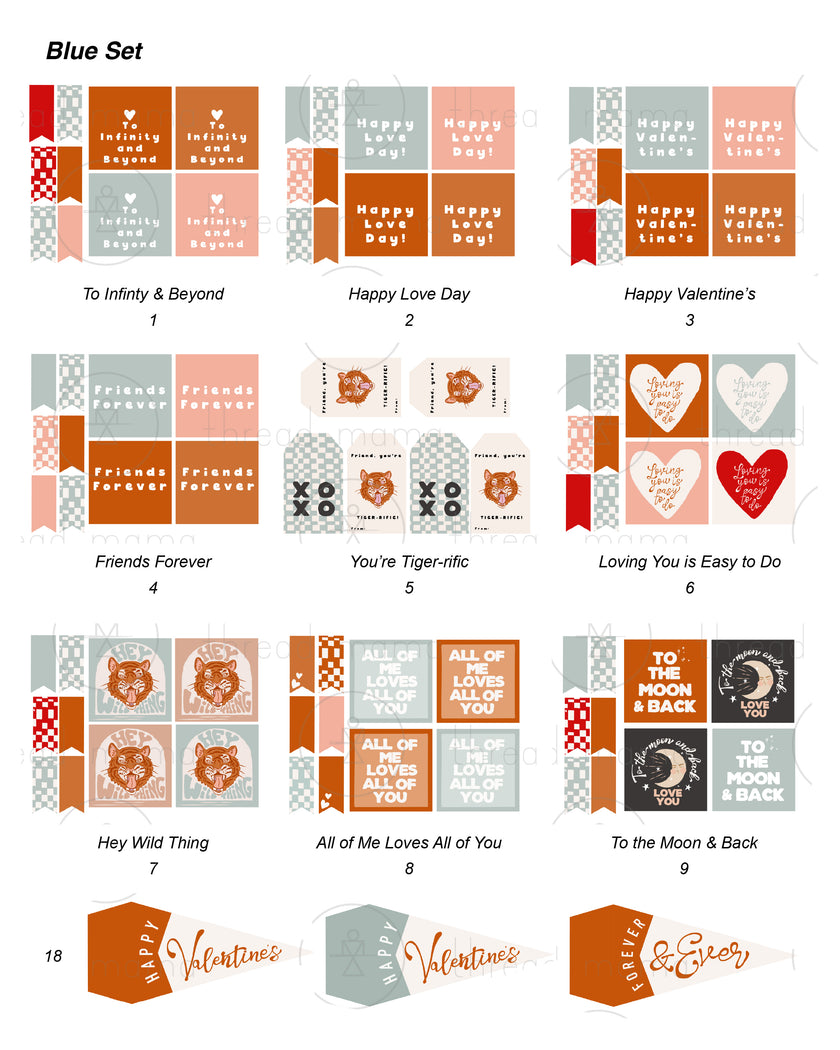 Valentine's Tags and Flags (Vol.3)