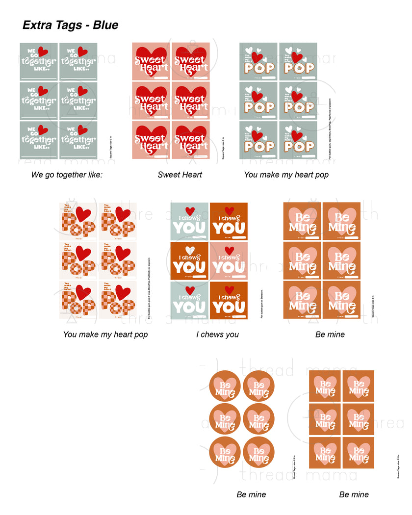 Valentine's Tags and Flags (Vol.3)
