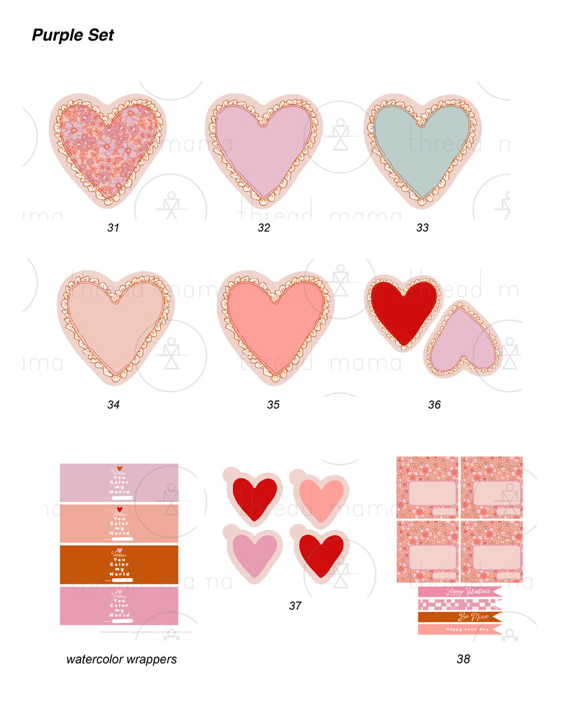 Valentine's Tags and Flags (Vol.3)