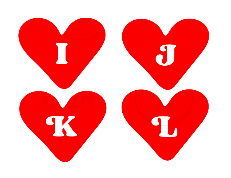 Valentine's Heart Banner (7 color options)