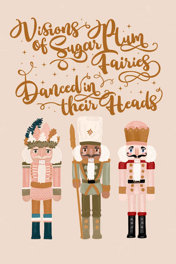 Visions of Sugar Plum Fairies (Printable Poster)