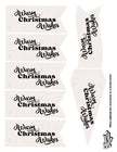 Christmas Gift Basket Tags