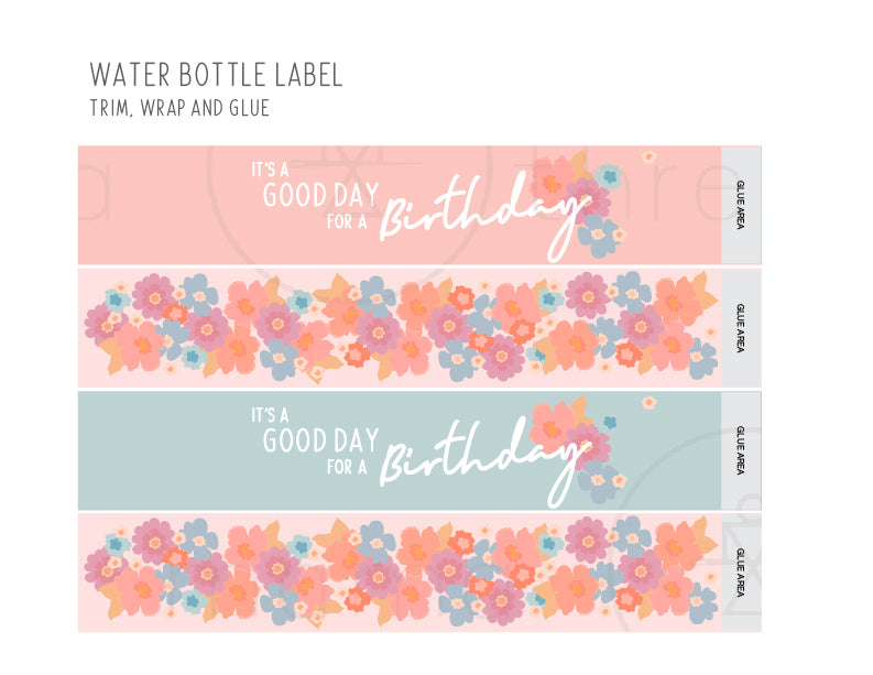 Spring Break / Birthday Party Tags & Flags (Vol.2)