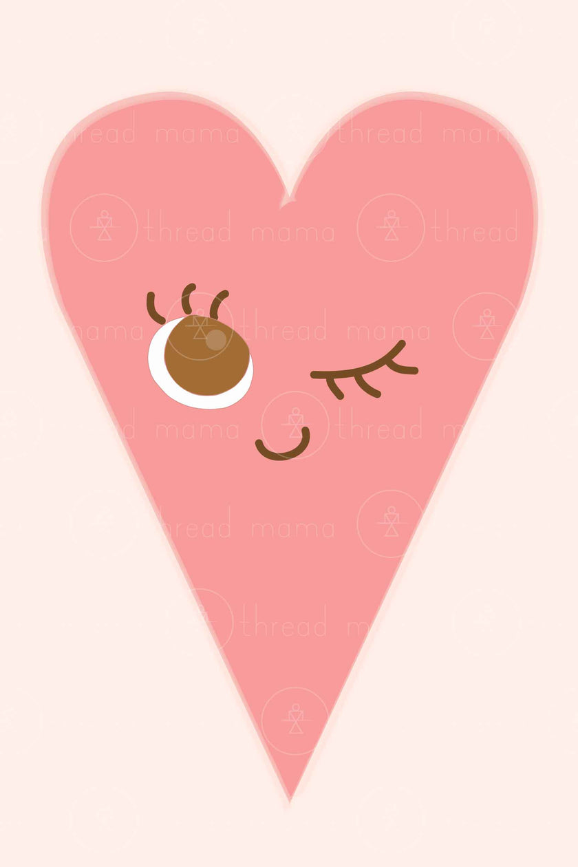 Winkie Heart (Printable Poster)