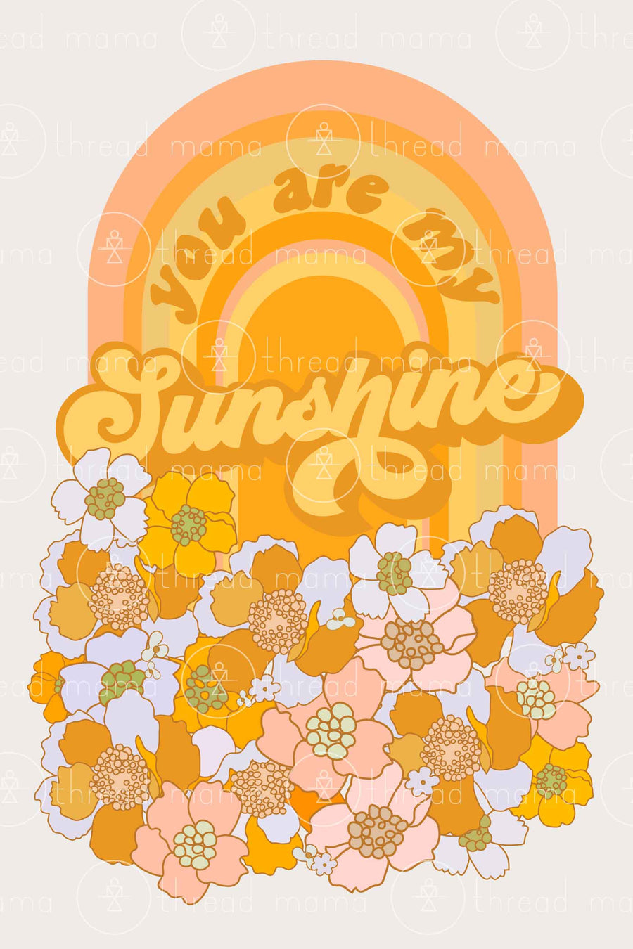 You are my Sunshine - 2 VERSIONS! (Printable Poster)