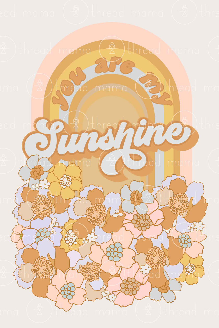 You are my Sunshine - 2 VERSIONS! (Printable Poster)
