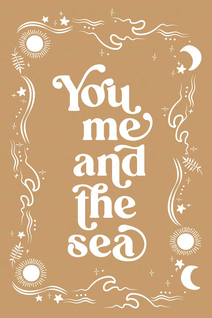 You Me and the Sea Collection (Printable Poster)