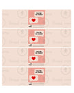 You're Doodles of Fun & Texting Hearts Valentine's Tags