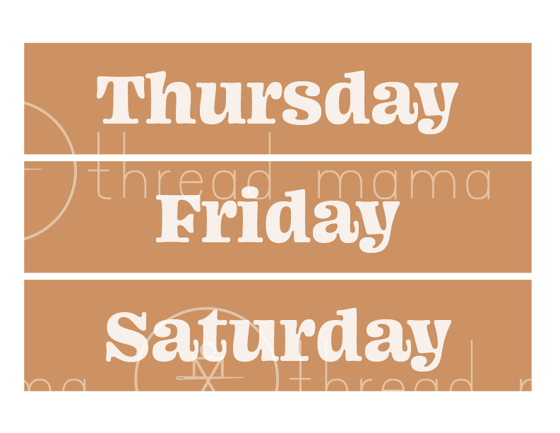 Days / Months / Weather / Alphabet (Printables)