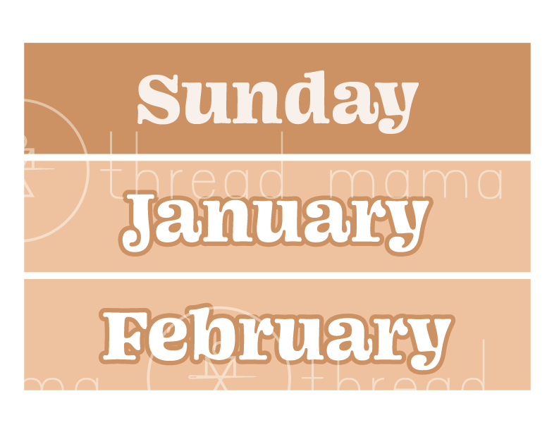 Days / Months / Weather / Alphabet (Printables)