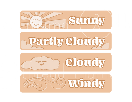 Days / Months / Weather / Alphabet (Printables)